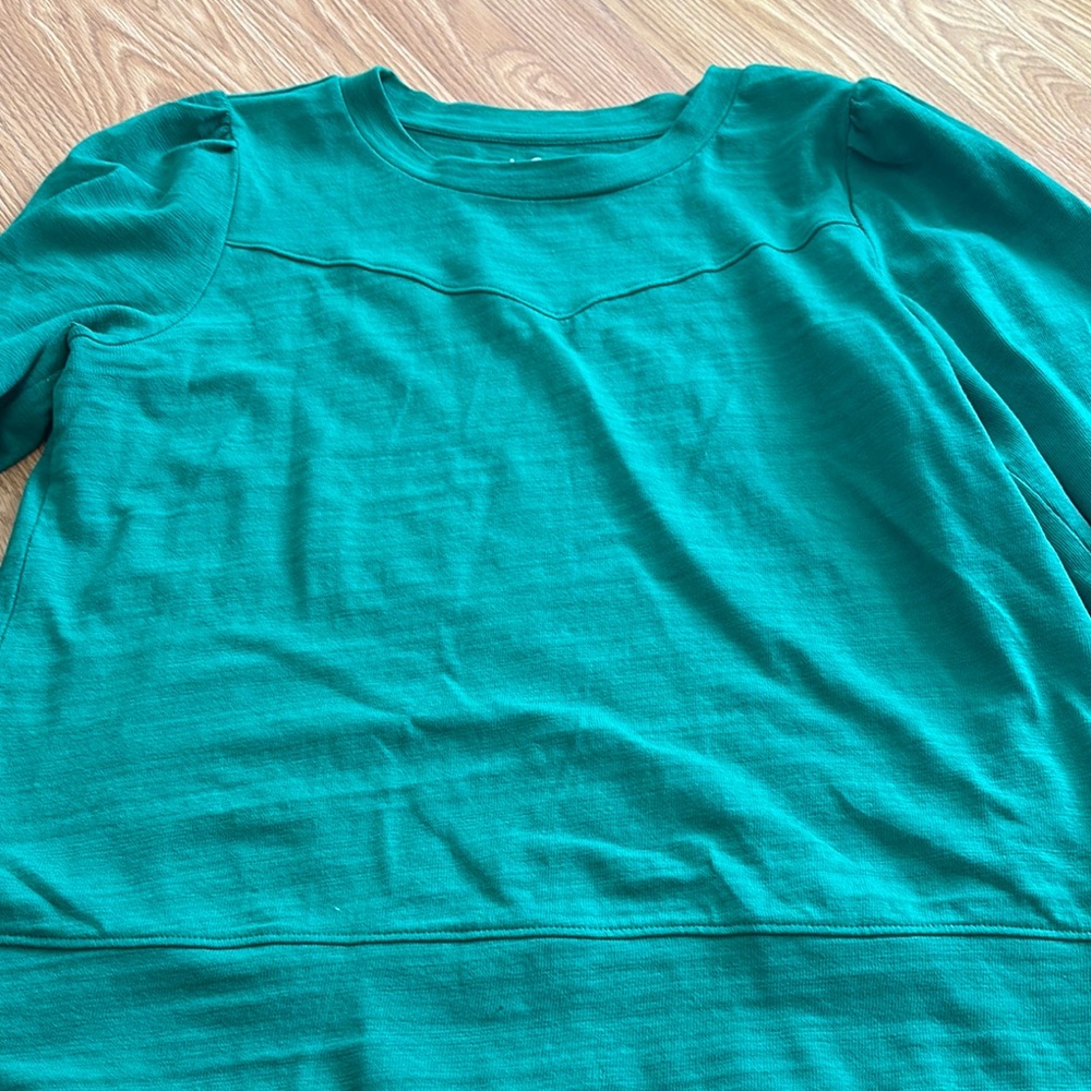 Green Long Sleeve Sweater